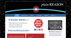 Desktop Screenshot of plainreason.org