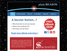 Tablet Screenshot of plainreason.org